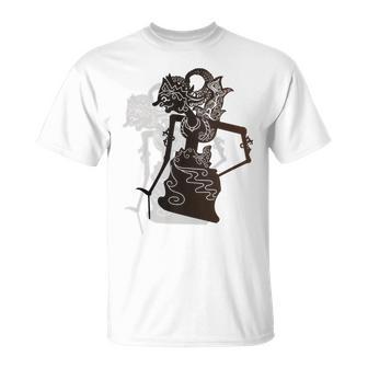 Wayang Indonesia Culture Puppet Tribal Tank Top T-Shirt | Mazezy