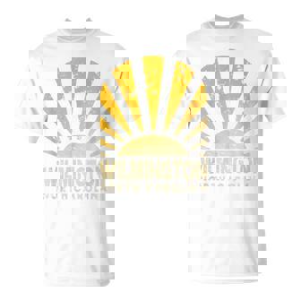 Wilmington NC Sunny Wilmington North Carolina T-Shirt | Mazezy