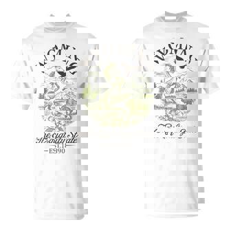 Wyoming The Equality State Est 1890 Scenic T-Shirt | Mazezy