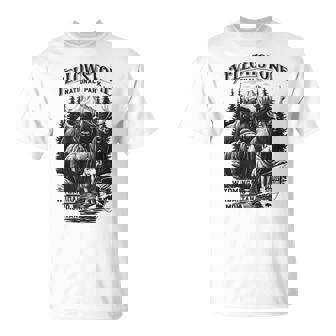 Wyoming Idaho Montana Classic Yellowstone National Park T-Shirt | Mazezy