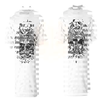 Y2k Grunge Aesthetic Alt Goth Skull Cross Gothic T-Shirt | Mazezy