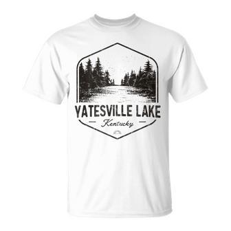 Yatesville Lake Kentucky Outdoors Vintage Tank Top T-Shirt | Mazezy
