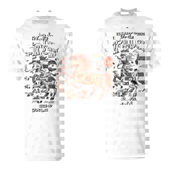 Year Of The Fire Horse Social Club 2026 Chinese New Year T-Shirt | Mazezy