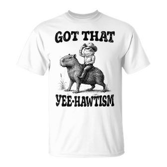 Got That Yee Haw'tism Frog Autism Awareness T-Shirt - Monsterry