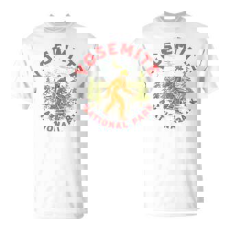 Yosemite National Park Ranger Bigfoot 80Sasquatch Tシャツ - Kawaiitshirt