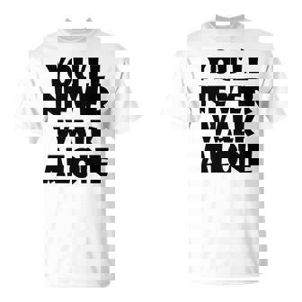 You'll Never Walk Alone 長袖tシャツ Tシャツ - Kawaiitshirt