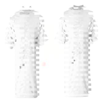 「京都」面白い 筆文字 ユーモア満点 背面に文字入りデザイン おもしろプリント Tシャツ - Kawaiitshirt