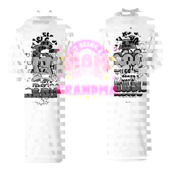 お母さんはおばあちゃんに昇進しました新しいおばあちゃんママ面白い母の日 Tシャツ - Kawaiitshirt