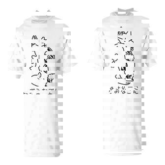 なごみのなーごさん 黒版 Tシャツ - Kawaiitshirt