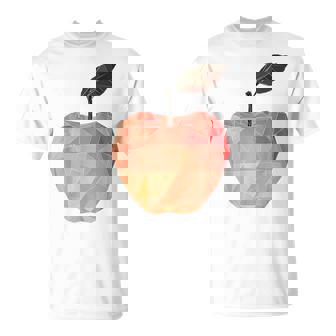 りんご フルーツ モチーフ アート りんご Tシャツ - Kawaiitshirt