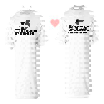 アイラブハートフィンランド Tシャツ - Kawaiitshirt