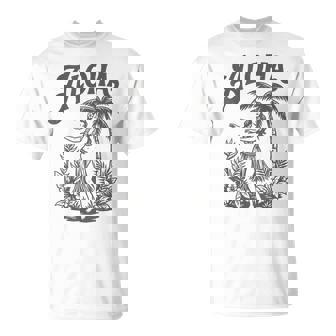 アロハ レトロ ハワイ ヤシの木 ルアウ ダンサー シルエット トロピカル Tシャツ - Kawaiitshirt