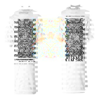 ウィリアム・モリス いちご泥棒 ポスター ビンテージ タペストリー William Morris Tシャツ - Kawaiitshirt