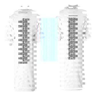 ウクライナ刺繍yshyvanka プリント 民族風オーナメント Tシャツ - Kawaiitshirt