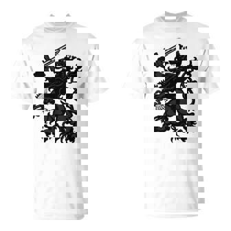 オランダ国旗 オランダプライド オランダルーツ ライオンコート Tシャツ - Kawaiitshirt