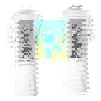 クレヨンしんちゃん アクション仮面ブロマイド風 Tシャツ - Kawaiitshirt