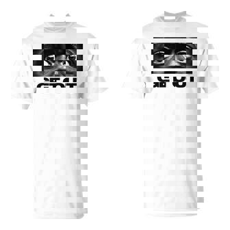 ゲット・アウト・アイズ Tシャツ - Kawaiitshirt