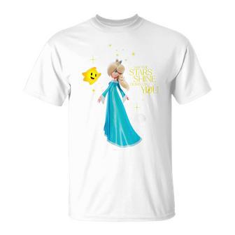 ザ・スーパーマリオギャラクシー・ムービー Rosalinatarhine Tシャツ - Kawaiitshirt