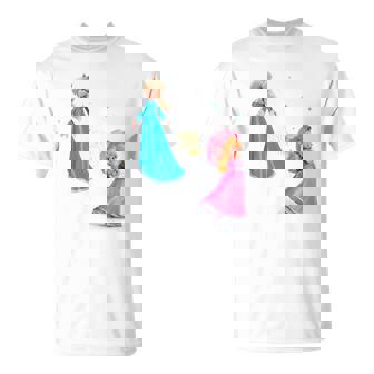 ザ・スーパーマリオギャラクシー・ムービーtarry Princess Duo 長袖tシャツ Tシャツ - Kawaiitshirt