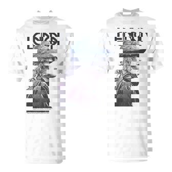 ジョン・レノン 平和な色調の肖像画 Tシャツ - Kawaiitshirt