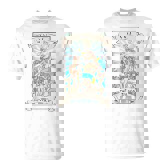 タロットカード オタク アヘ顔 Lewd 変態アニメ オカルト異教徒 ウィッカ Tシャツ - Kawaiitshirt