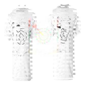 バックプリント ダーツ スポーツ ダーツボード アローダーツクラブ協会 Tシャツ - Kawaiitshirt