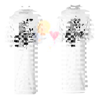 チャッキー・ティファニー・イート・ユア・ハート・アウト・バレンタイン 長袖tシャツ Tシャツ - Kawaiitshirt