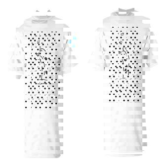 チンアナゴ《ドット柄 水玉模様》【どうぶつフレンズ】魚 水族館の生き物 かわいい 面白い 動物 Tシャツ - Kawaiitshirt