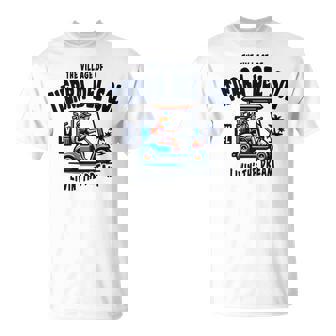 ティエラ・デル・ソルの村ゴルフカートデザイン。 長袖tシャツ Tシャツ - Kawaiitshirt