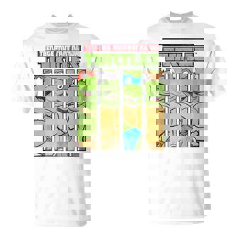 ティーンエイジ・ミュータント・ニンジャ・タートルズ フェイスパネル グラフィックtシャツ Tシャツ - Kawaiitshirt