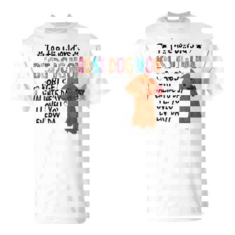 トイプードル最高の犬ママバレンタインデー面白い犬の恋人 長袖tシャツ Tシャツ - Kawaiitshirt