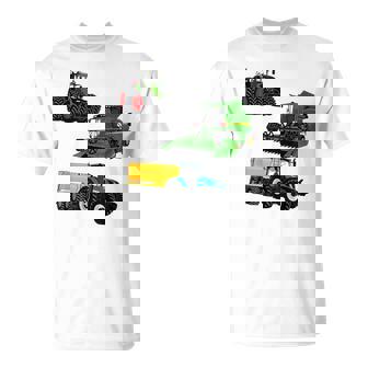トラクター トラクター コンバインハーベスター 農家 農業 Tシャツ - Kawaiitshirt