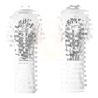 ナッシュビル テネシー ギター カントリーミュージック シティ レディース メンズ キッズ Tシャツ - Kawaiitshirt