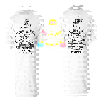 ハローキティ Usデザイン かぞく Tシャツ - Kawaiitshirt