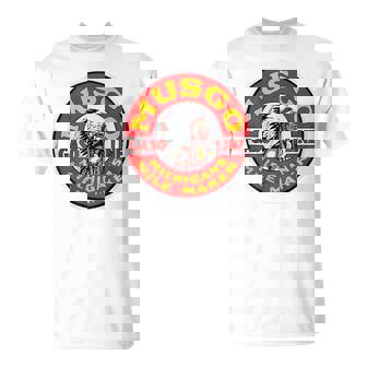 バックプリントのみ レトロ ヴィンテージ ガソリンスタンド ムスゴ ガソリンオイル Tシャツ - Kawaiitshirt