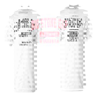 ビッグストーンギャップ バージニアバージニアva ヴィンテージスポーツデザイン レッドデザイン Tシャツ - Kawaiitshirt