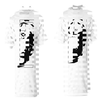 フィボナッチキャット 黄金比プリント Tシャツ - Kawaiitshirt