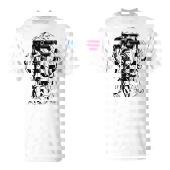 フィラ ブラジレイロ 犬 7月4日 アメリカ国旗 Tシャツ - Kawaiitshirt