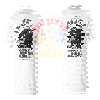 ブラジリアン柔術 Bjj クマのように訓練する 長袖tシャツ Tシャツ - Kawaiitshirt