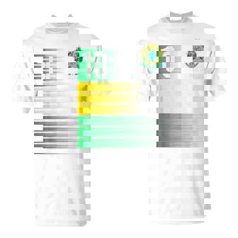 ブラジル国旗 10番 ブラジル サッカー メンズ レディース ボーイズ ガールズ キッズ Tシャツ - Kawaiitshirt