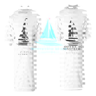 ムーンストーンビーチ カリフォルニア ヨットお土産 Tシャツ - Kawaiitshirt