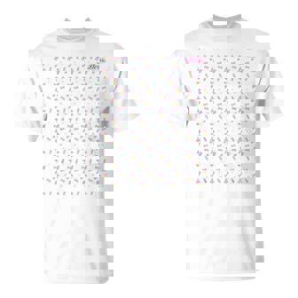 メルちゃん モチーフパターン Tシャツ - Kawaiitshirt