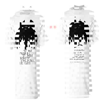 モスマン男女兼用クールクリプティッドモンスターウィアード Tシャツ - Kawaiitshirt