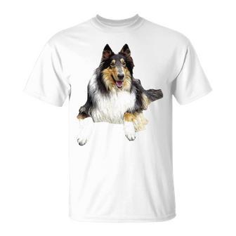 ラフ・コリー・トライ 長袖tシャツ Tシャツ - Kawaiitshirt