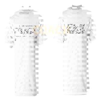 レオパードデザインのチアリーディングコーチ 面白いチアコーチ Tシャツ - Kawaiitshirt