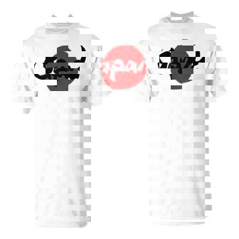 ロック パンク バンド 日本 ジャパン 日の丸 和柄 サッカー スポーツ 書 筆文字 サムライ 侍 国旗Japan Tシャツ - Kawaiitshirt