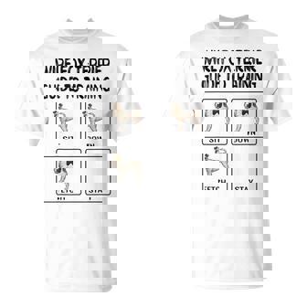 ワイヤーフォックステリアガイド 犬の服従を訓練する Tシャツ - Kawaiitshirt