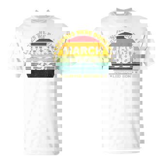 伝説は1992年3月に誕生した 34歳の誕生日 Tシャツ - Kawaiitshirt