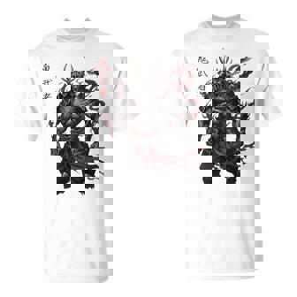 侍戦士 鬼 ダークファンタジー 日本漫画 Tシャツ - Kawaiitshirt
