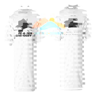 宗教神学 Life Is A Journey 宗教への旅 Tシャツ - Kawaiitshirt